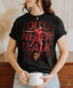 You’ll never walk alone Steven Gerrard Liverpool F.C. shirt