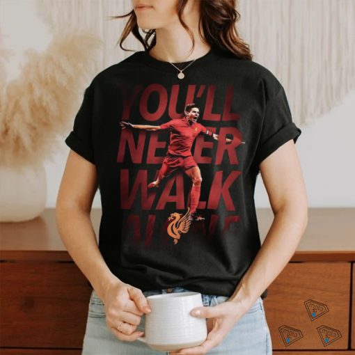 You’ll never walk alone Steven Gerrard Liverpool F.C. shirt