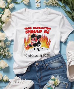 Your Solution Should Be To Apologize To Me Mickey Mouse T Shirt