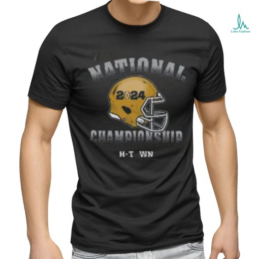 Youth College Football Playoff 2024 National Championship Game Black T Shirt