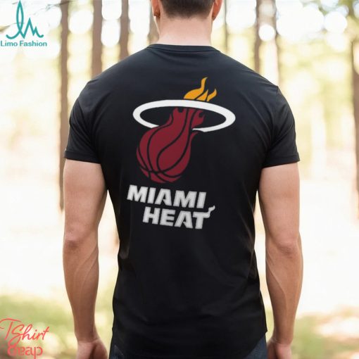 Youth Miami Heat Dwyane Wade Fanatics Branded Black Backer Name & Number T Shirt