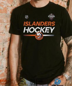 Youth New York Islanders Navy 2024 NHL Stadium Series Locker Room T Shirt