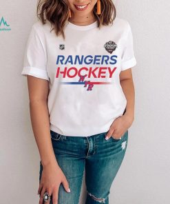 Youth New York Rangers White 2024 NHL Stadium Series Locker Room T Shirt