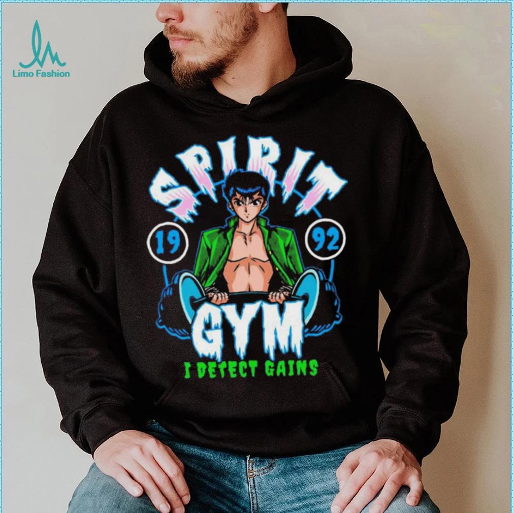 Yu Yu Hakusho Spirit Detective I detect gains 1992 shirt Yu Yu Hakusho Spirit Detective I detect gains 1992 shirt