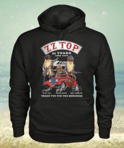 ZZ Top 55 Years 1969 2024 Memories T Shirt