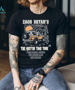 Zach Bryan The Quittin Time 2024 Tour Shirt Hoodie Country Music Singer T Shirt