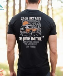 Zach Bryan The Quittin Time Tour 2024 Shirt Country Music Singer Gift T Shirt