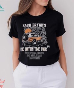 Zach Bryan The Quittin Time Tour 2024 Shirt Country Music Singer Gift T Shirt