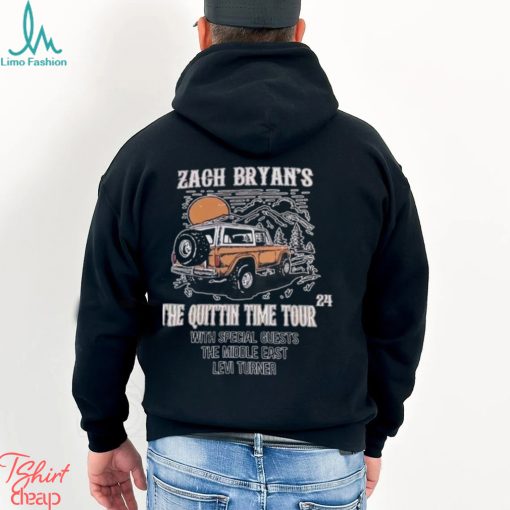 Zach Bryan The Quittin Time Tour 2024 Shirt Country Music Singer Gift T Shirt