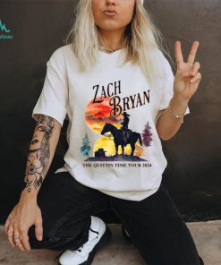 Zach Bryan The Quittin Time Tour 2024 Shirt Merch Fan Unisex Sweatshirt