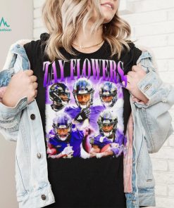 Zay Flowers Baltimore Ravens graphic 2024 shirt