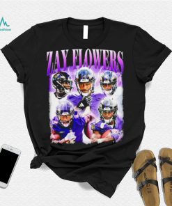 Zay Flowers Baltimore Ravens graphic 2024 shirt