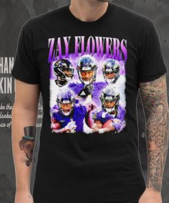 Zay Flowers Baltimore Ravens graphic 2024 shirt