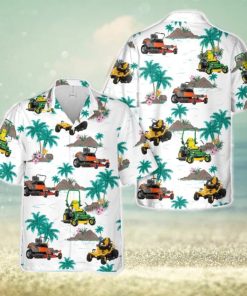 Zero Turn Lawn Mower Hawaiian Shirt