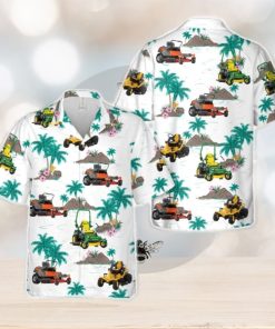 Zero Turn Lawn Mower Hawaiian Shirt