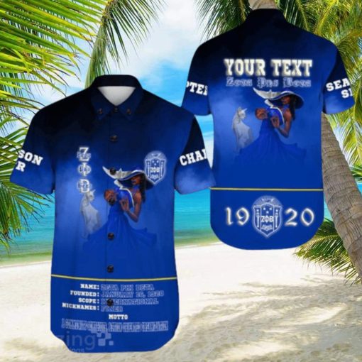 Zeta Phi Beta Motto Hawaiian Shirt For Men And Women