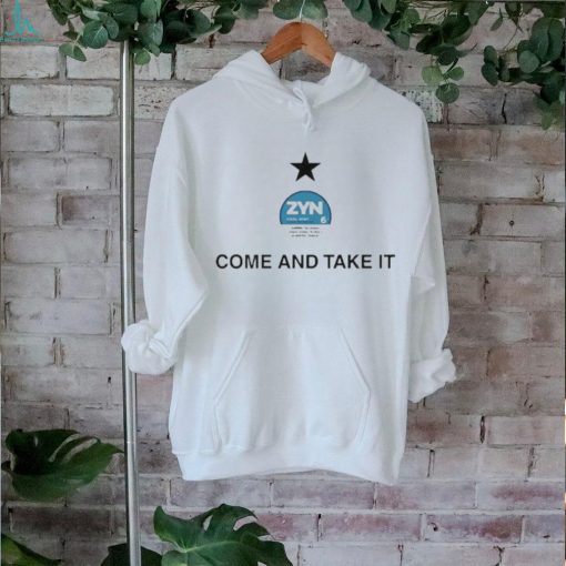 Zyn cool mint come and take it chuck shirt