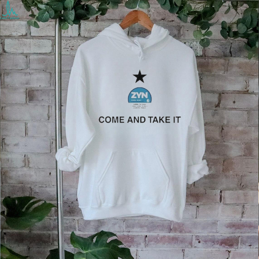Zyn cool mint come and take it chuck shirt Zyn cool mint come and take it chuck shirt