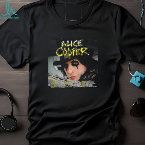 alice Cooper 2024 Tour Poster Shirt