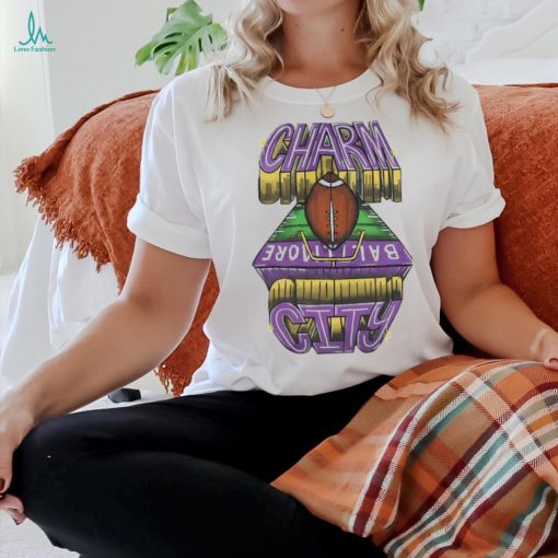 charm City Baltimore Football Shirt