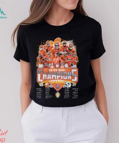 clemson Tigers 2023 Gator Bowl Champions Ncaa Football T Shirt