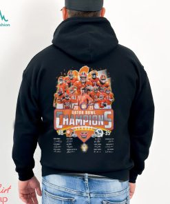 clemson Tigers 2023 Gator Bowl Champions Ncaa Football T Shirt