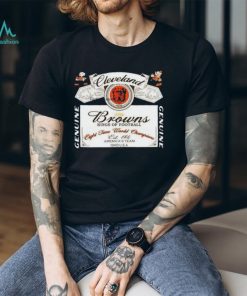 cleveland Browns King Of Football Eight Time World Champions Est. 1946 America’s Team Ohio USA T Shirt