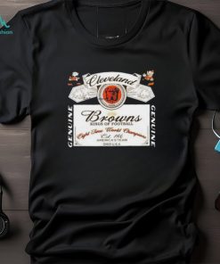 cleveland Browns King Of Football Eight Time World Champions Est. 1946 America’s Team Ohio USA T Shirt