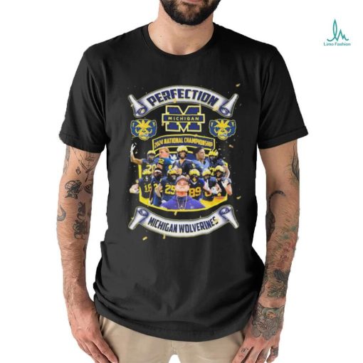 erfection Michigan Wolverines 2024 National Championship Champions Shirt
