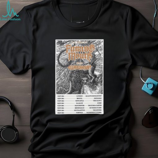 fuming Mouth January Tour 2024 Poster Shirt