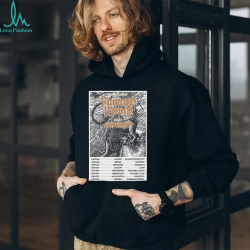 fuming Mouth January Tour 2024 Poster Shirt