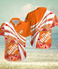 home depot Luau Hawaiian Shirt Brands Logo Summer Aloha Men And Women