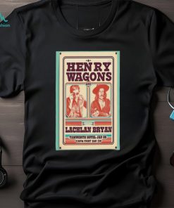 january 25, 2024 Henry Wagons Concert Tamworth Hotel Poster Shirt