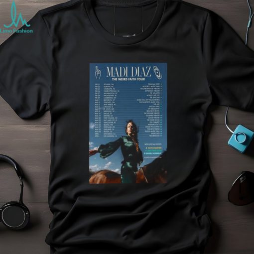 madi Diaz The Weird Faith Tour 2024 Poster Shirt