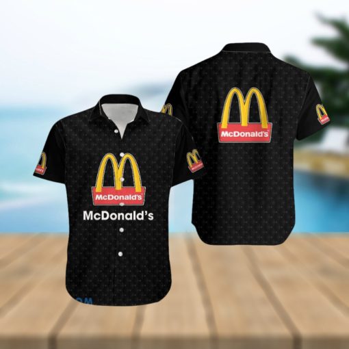 mcdonald’s Resort Hawaiian Shirt Brands Logo Summer Aloha Men And Women