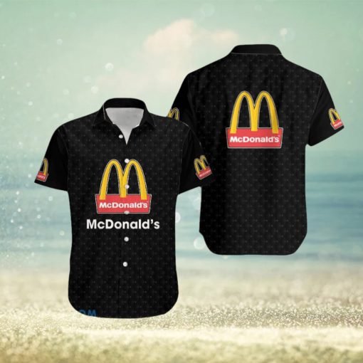 mcdonald’s Resort Hawaiian Shirt Brands Logo Summer Aloha Men And Women