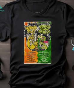 mustard Plug & Voodoo Glow Skulls January 2024 Poster Shirt