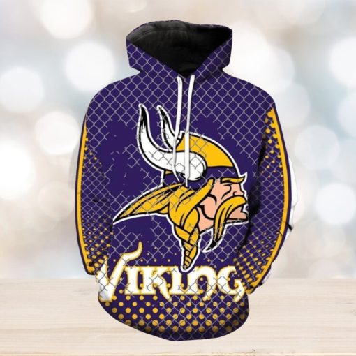 nfl football minnesota vikings big logo hoodies print full