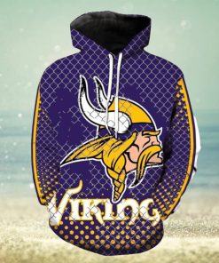 nfl football minnesota vikings big logo hoodies print full