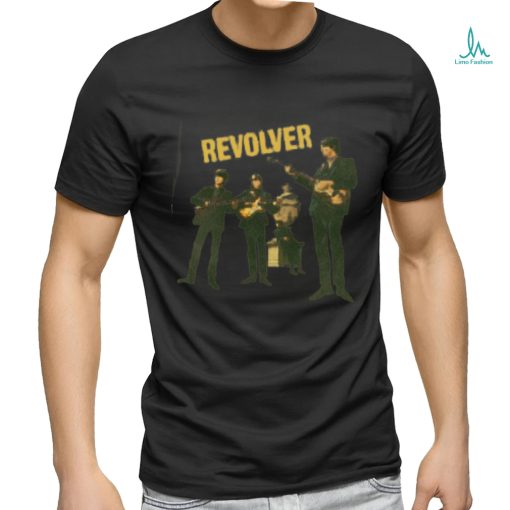 official the beatles merch store revolver band t shirt