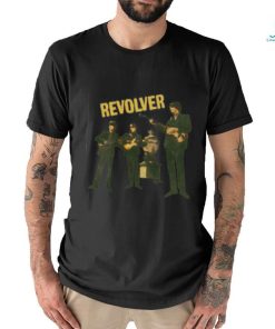 official the beatles merch store revolver band t shirt