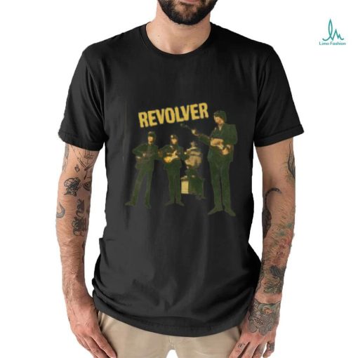 official the beatles merch store revolver band t shirt
