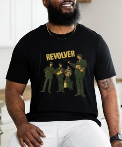 official the beatles merch store revolver band t shirt