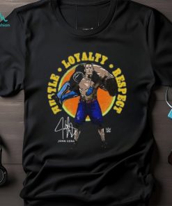 outh 500 Level Gray John Cena Hustle, Loyalty, Respect T Shirt