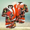 NFL Detroit Lions Hawaiian Shirt Flower Chic Summer Gift For Fans