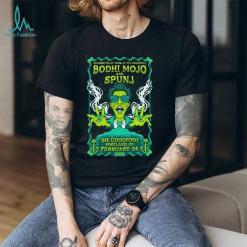 spunj The Goodfoot Portland, OR Feb 24 2024 Poster Shirt