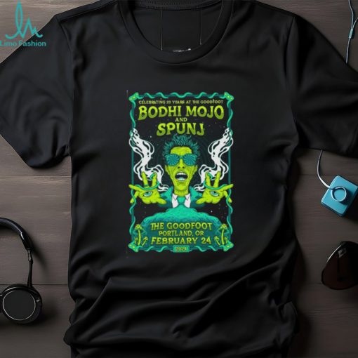spunj The Goodfoot Portland, OR Feb 24 2024 Poster Shirt
