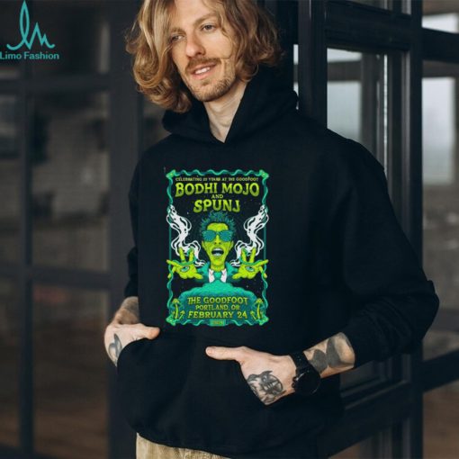 spunj The Goodfoot Portland, OR Feb 24 2024 Poster Shirt