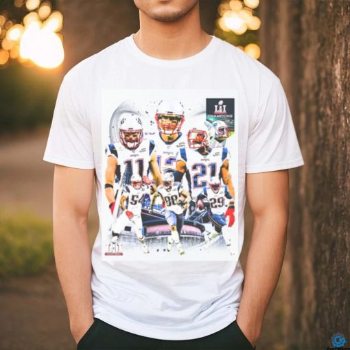 super bowl li champs patriots shirts