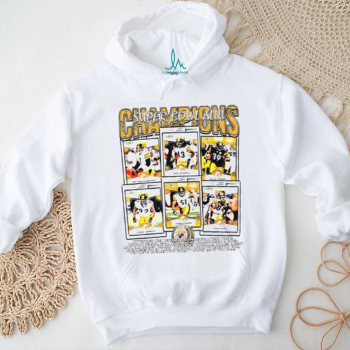 super bowl xliii champs   steelers shirt